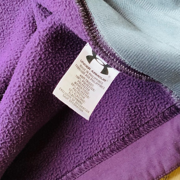 Under Armour Two-Tone Purple Jacket Women's Medium - Picture 4 of 15